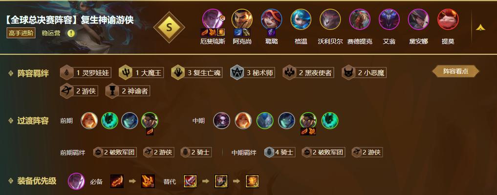 云顶之弈S55（打造无敌阿克尚，稳夺胜利！）